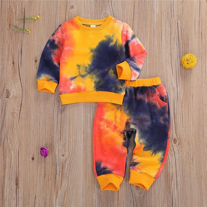 Tie-Dye Long Sleeve Set