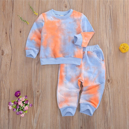 Tie-Dye Long Sleeve Set