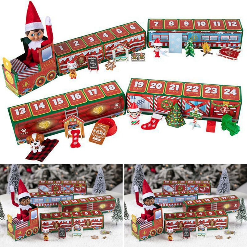 Christmas Countdown Advent Calendar 24 Days Surprise Blind Box