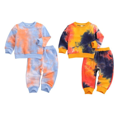 Tie-Dye Long Sleeve Set