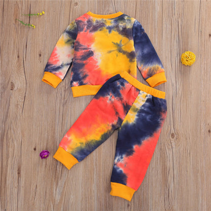 Tie-Dye Long Sleeve Set