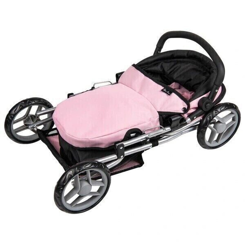 Silver Cross Dolls Ranger Pram Stroller Pushchair Buggy Girls Kids Fun Play Toy