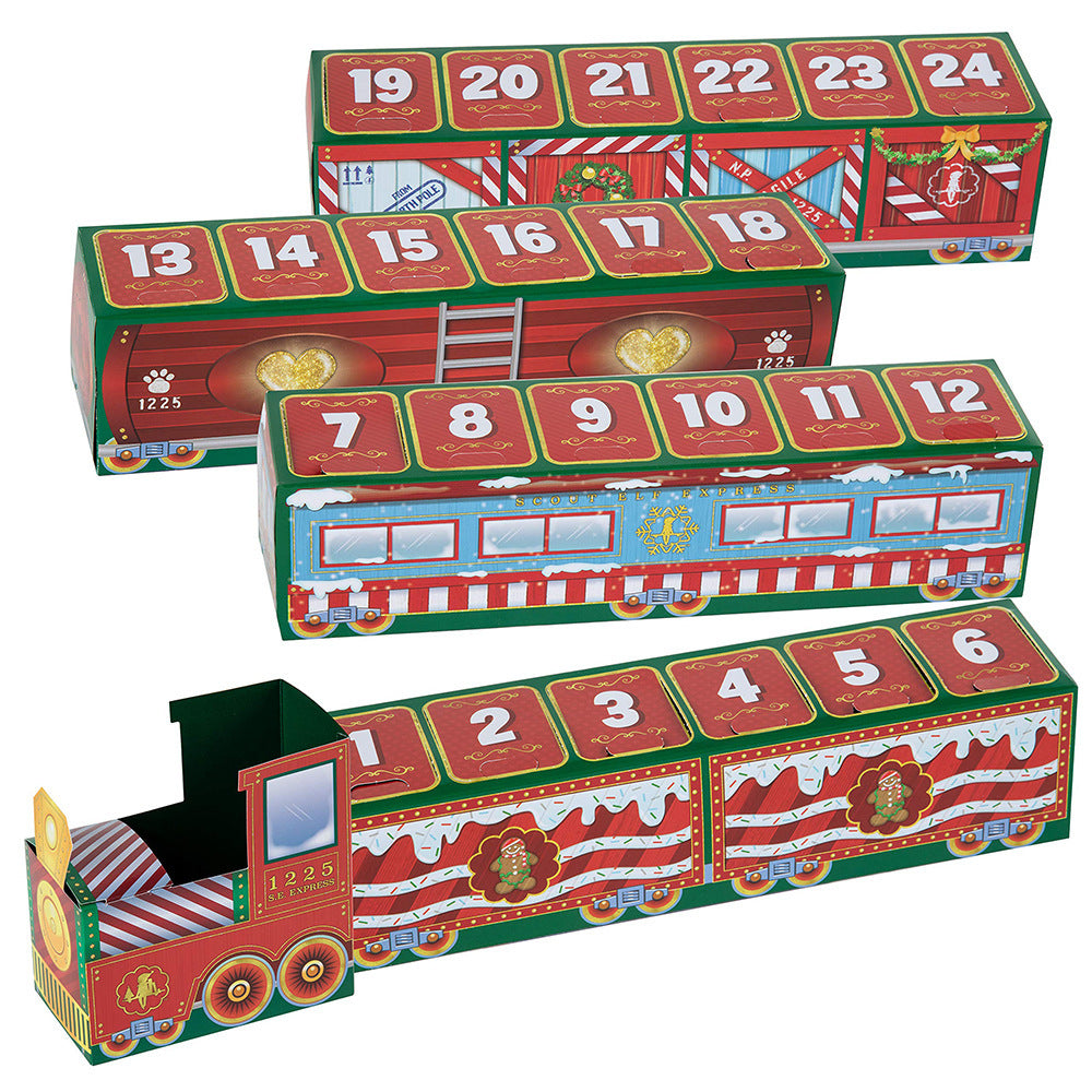 Christmas Countdown Advent Calendar 24 Days Surprise Blind Box