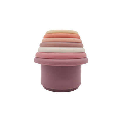 Stacking Cups Silicone Toys